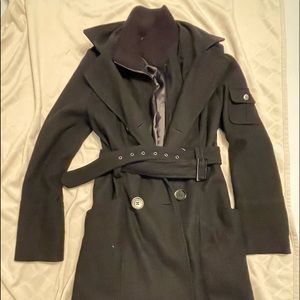 Heavy Coat, worn once, Size M, Black
